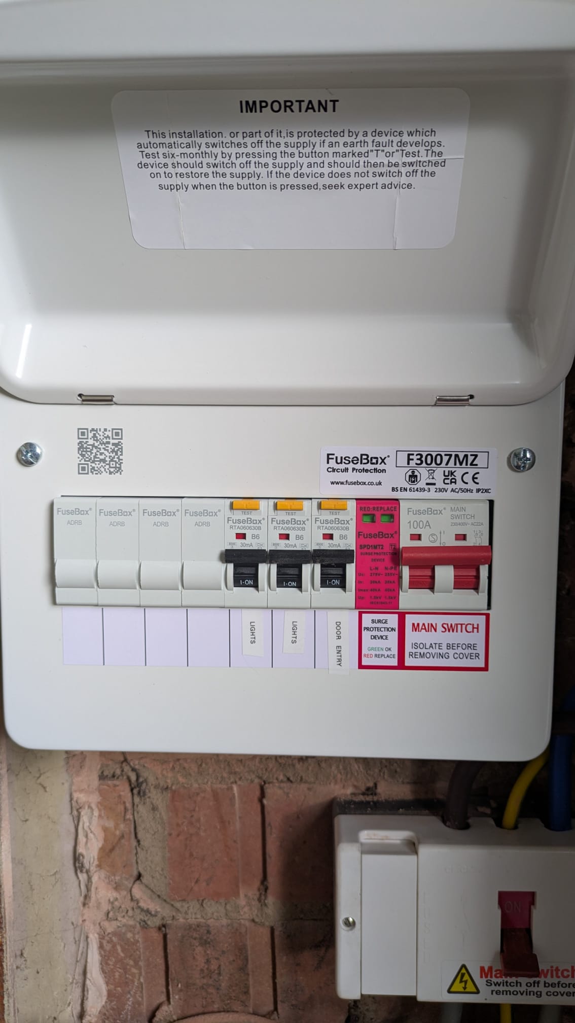 Consumer unit